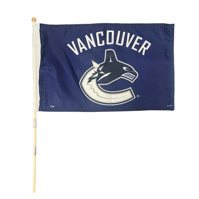 Vancouver Canucks NHL Stick Flag - TheHockeyShop.com