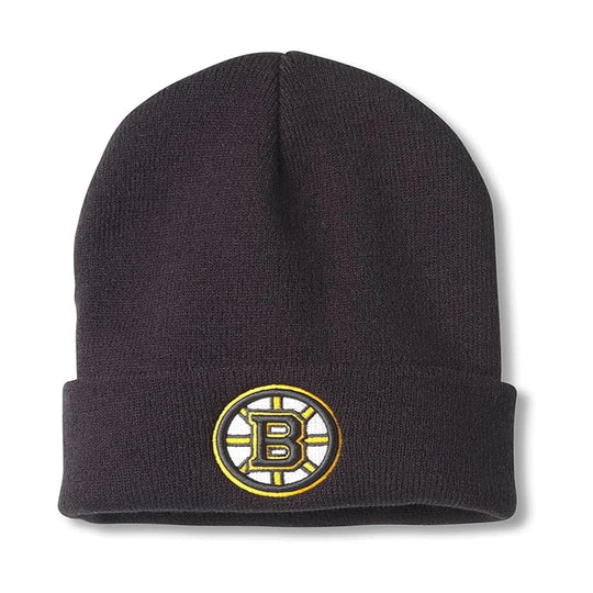 American Needle NHL Cuffed Replica Knit Toque - Boston Bruins OSFM / Black - The Hockey Shop