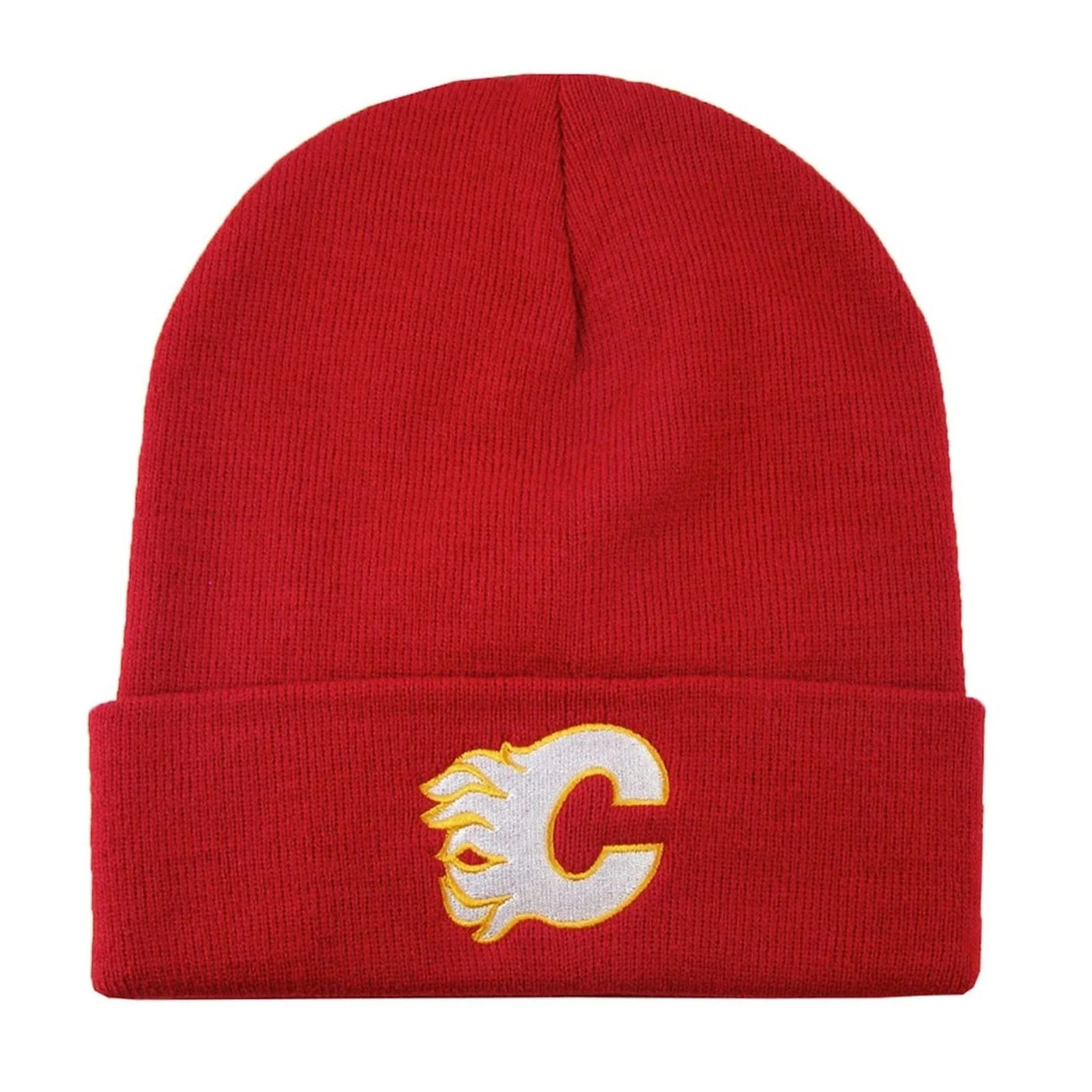 American Needle NHL Cuffed Replica Knit Toque - Calgary Flames ...