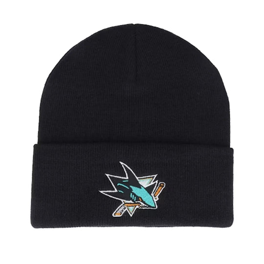 American Needle NHL Cuffed Replica Knit Toque - San Jose Sharks OSFM / Black - The Hockey Shop