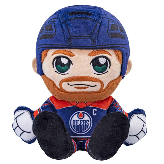 Bleacher Creatures Kuricha Plush - Edmonton Oilers Connor McDavid 8" - The Hockey Shop