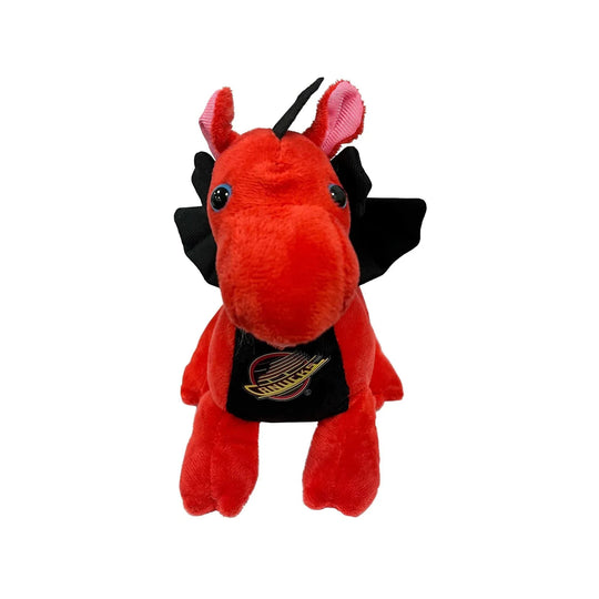 Forever Collectibles NHL Plush Dragon - Vancouver Canucks Vancouver Canucks / Red / Black - The Hockey Shop