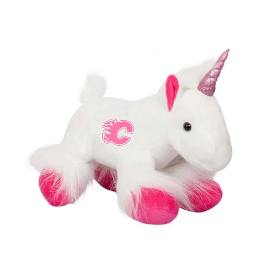 Forever Collectibles NHL Plush Unicorn - Calgary Flames Calgary Flames / Pink - The Hockey Shop