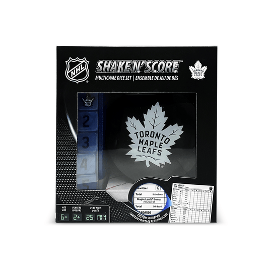 NHL Shake N Score Game Toronto Maple Leafs Black - The Hockey Shop