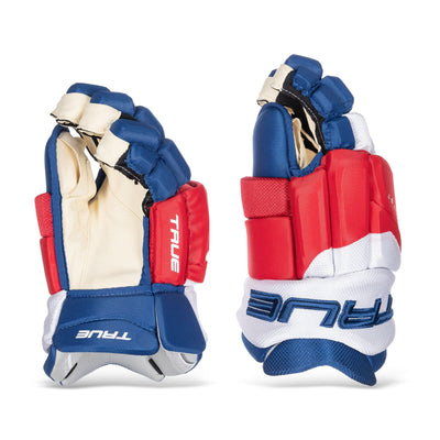 TRUE Catalyst Pro Stock Senior Hockey Glove - New York Rangers - The Hockey Shop Source For Sports