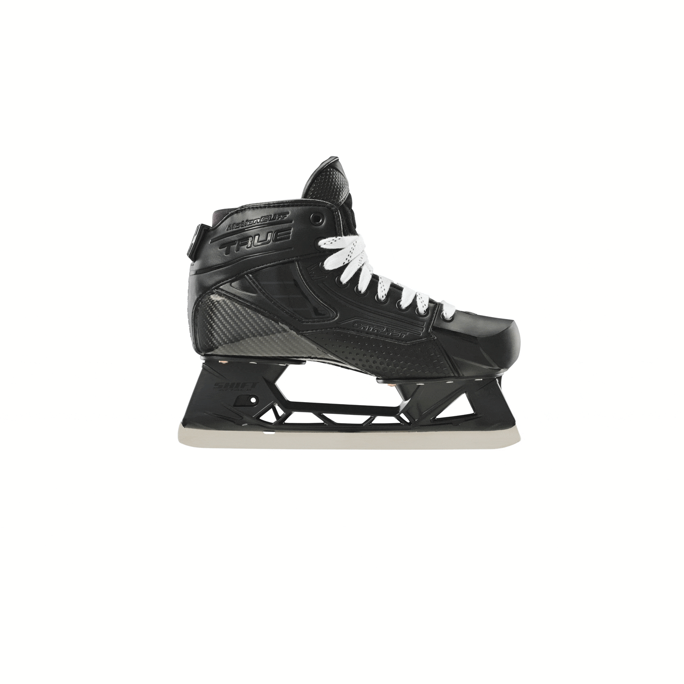 TRUE Goalie Skates True Catalyst 7x4 Blackout Senior Goalie Skates 10 / W - TheHockeyShop