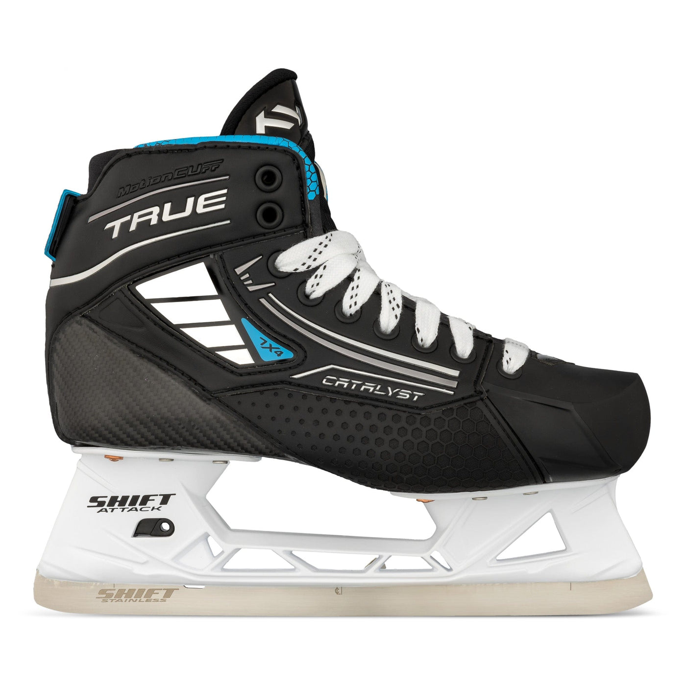 TRUE Catalyst 7X4 Intermediate Goalie Skates - TheHockeyShop.com