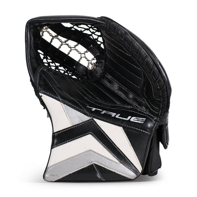 True Catalyst PX3 Senior Goalie Catcher White / Black / Silver 590 Regular - USED - TheHockeyShop.com