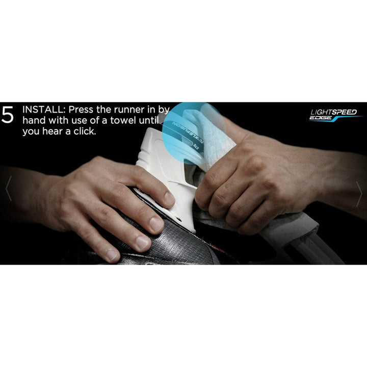 Bauer Tuuk ライトスピードEdgeホルダーランナーセット　サイズ246 bauer-hockey-runner-tuuk-