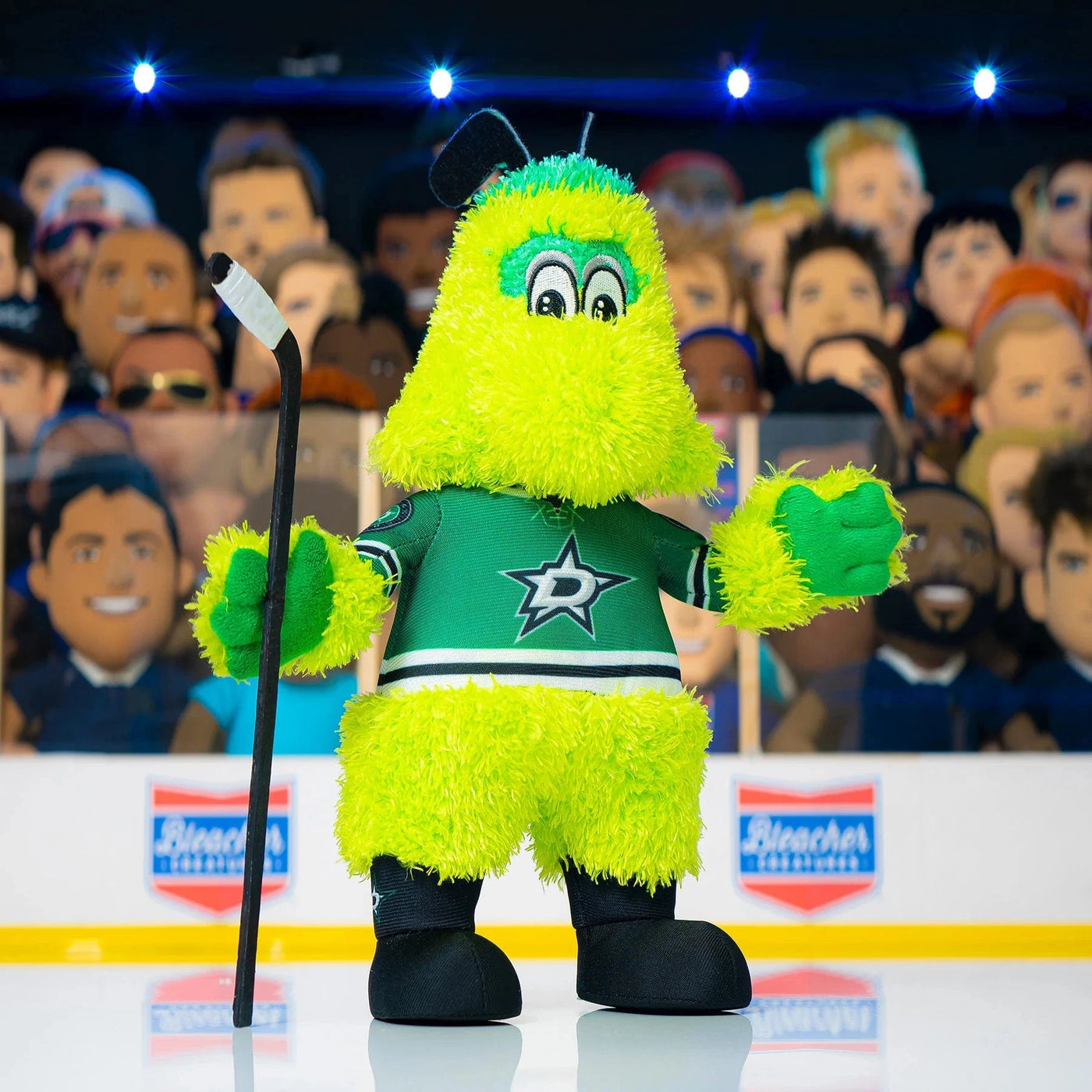 Bleacher Creatures Mascot Plush Figure - Dallas Stars Victor E Green - TheHockeyShop.com