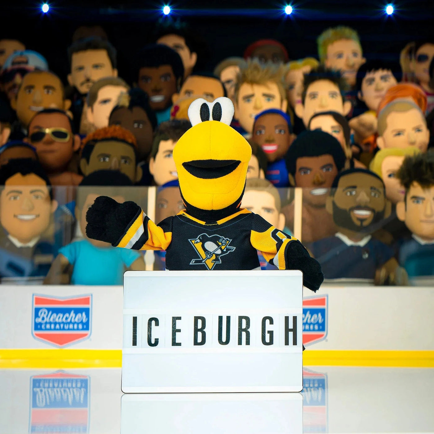 Bleacher Creatures Mascot Plush Figure - Pittsburgh Penguins Iceburgh - TheHockeyShop.com