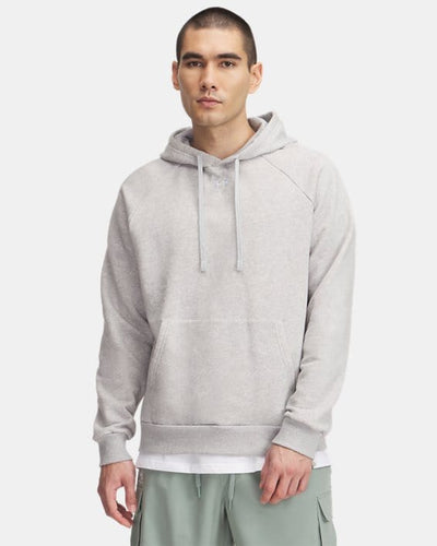 Under Armour Hoodies Under Armour Rival Fleece Mens Hoody Mod Grey Light Heather / M - TheHockeyShop