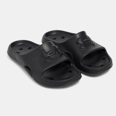 Under Armour Sandals Under Armour Locker V Youth Slide Sandals Black / 5 - TheHockeyShop