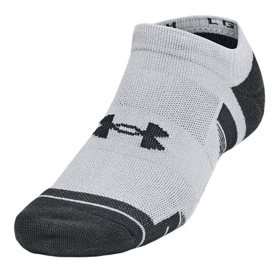 Under Armour Socks Under Armour Performance Tech No Show Socks White / Grey / L - TheHockeyShop