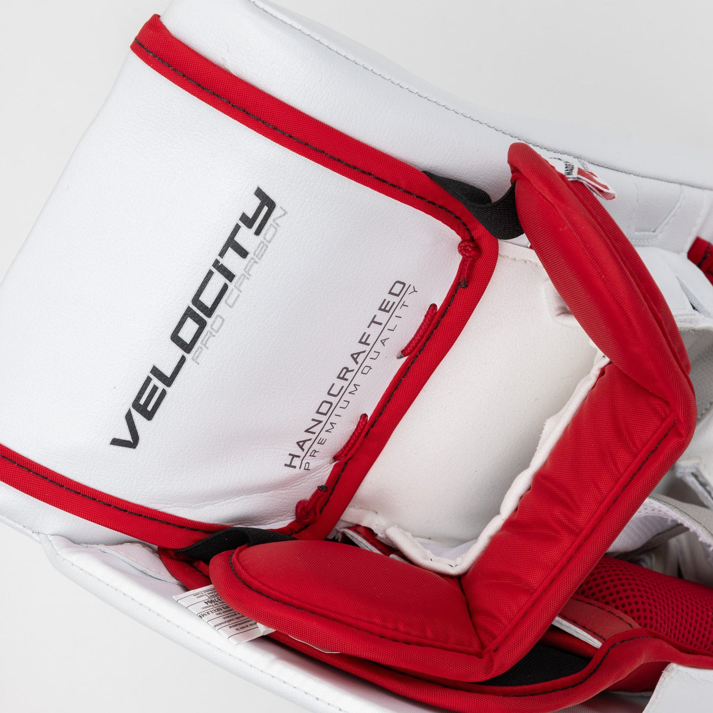 Vaughn Velocity V10 Pro Carbon Senior Goalie Blocker - Iceberg Graphic - TheHockeyShop.com