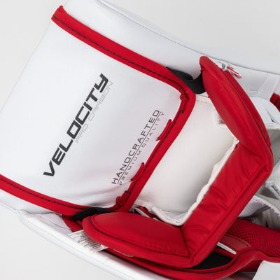 Vaughn Velocity V10 Pro Carbon Senior Goalie Blocker - Iceberg Graphic - TheHockeyShop.com