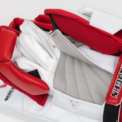 Vaughn Velocity V10 Pro Carbon Senior Goalie Blocker - Iceberg Graphic - TheHockeyShop.com