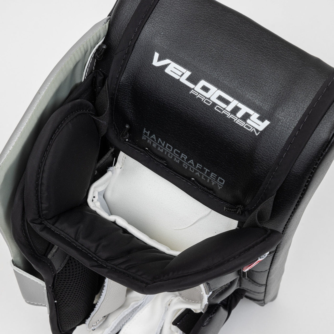 Vaughn Velocity V10 Pro Carbon Senior Goalie Blocker - Pulse Graphic - TheHockeyShop.com