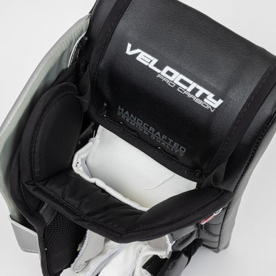 Vaughn Velocity V10 Pro Carbon Senior Goalie Blocker - Pulse Graphic - TheHockeyShop.com