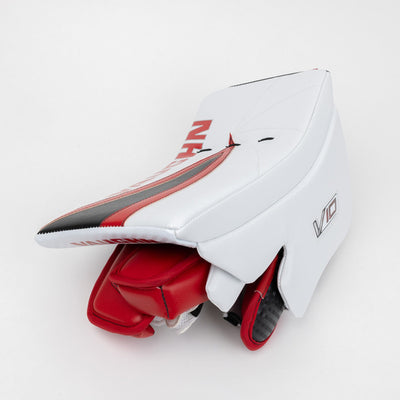 Vaughn Velocity V10 Pro Carbon Senior Goalie Blocker - Swirl Graphic - TheHockeyShop.com