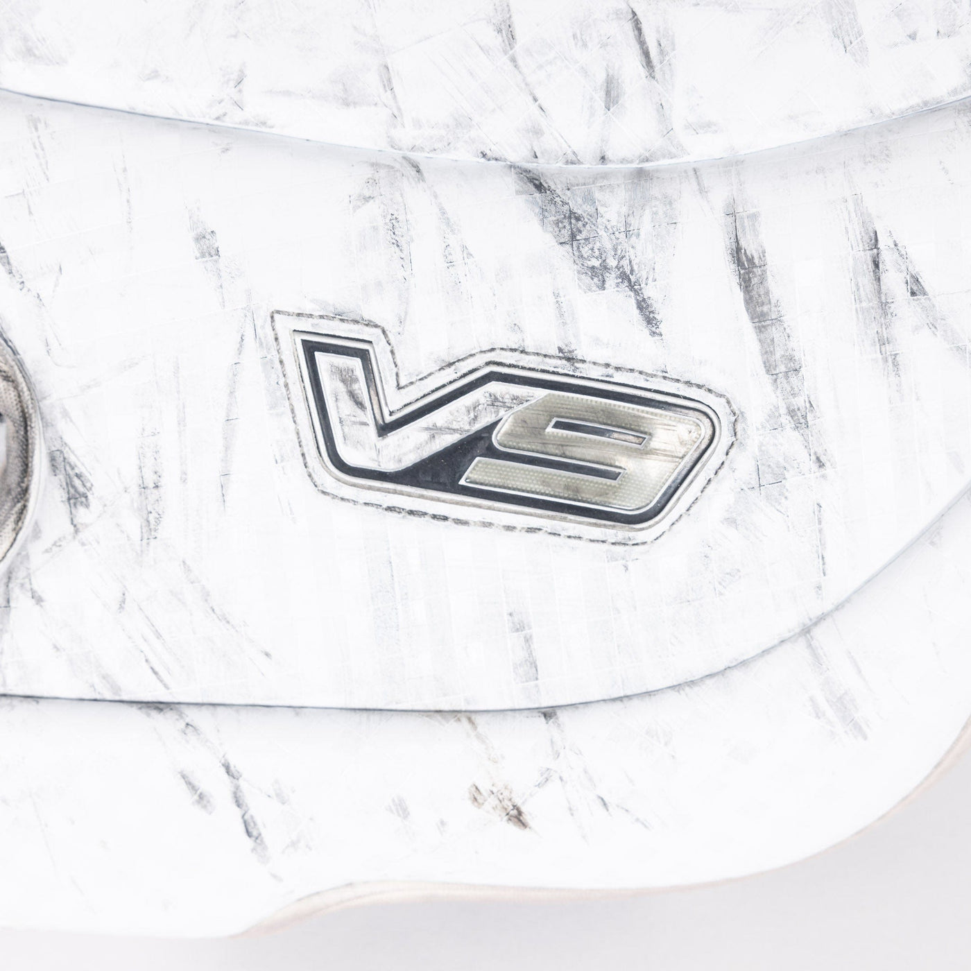 Vaughn Velocity V9 Pro Carbon Senior Goalie Blocker - Pro Stock Iceberg Graphic - TheHockeyShop.com
