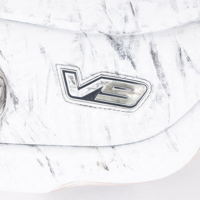 Vaughn Velocity V9 Pro Carbon Senior Goalie Blocker - Pro Stock Iceberg Graphic - TheHockeyShop.com