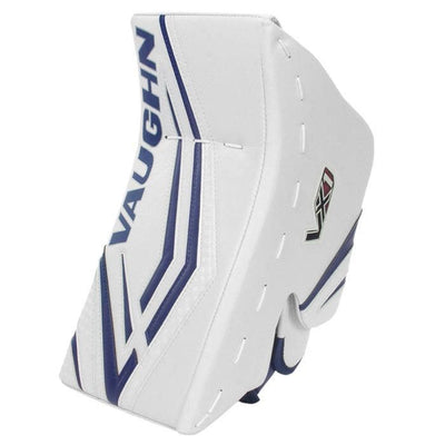 Vaughn Blockers Vaughn Velocity VX1 Pro Carbon Senior Goalie Blocker White / Blue / Regular - TheHockeyShop