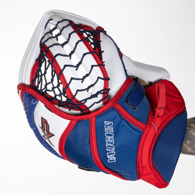 Vaughn Velocity V10 XP Pro Carbon Senior Goalie Catcher - Swirl Graphic - TheHockeyShop.com