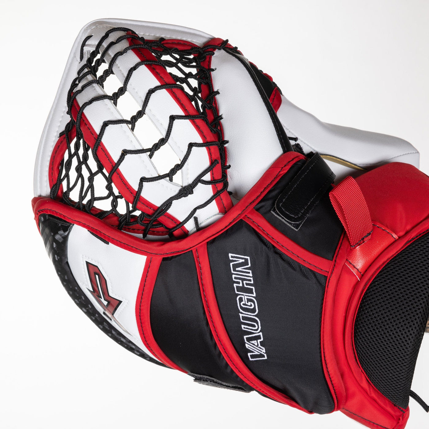 Vaughn Velocity V10 XP Pro Carbon Senior Goalie Catcher - Swirl Graphic - TheHockeyShop.com