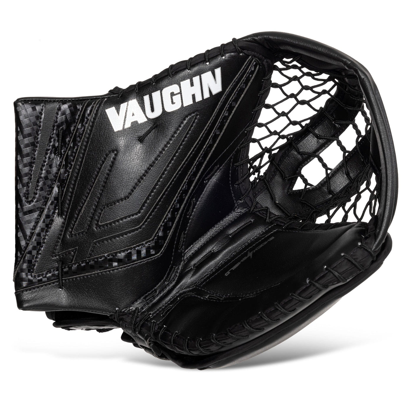 Vaughn Catchers Vaughn Velocity VX1 Pro Carbon Senior Goalie Catcher Black / Regular - TheHockeyShop