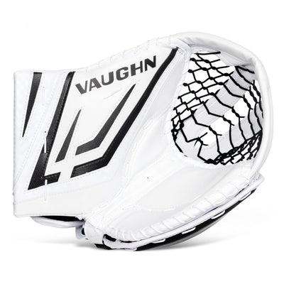 Vaughn Catchers Vaughn Velocity VX1 Pro Senior Goalie Catcher White / Black / Regular - TheHockeyShop