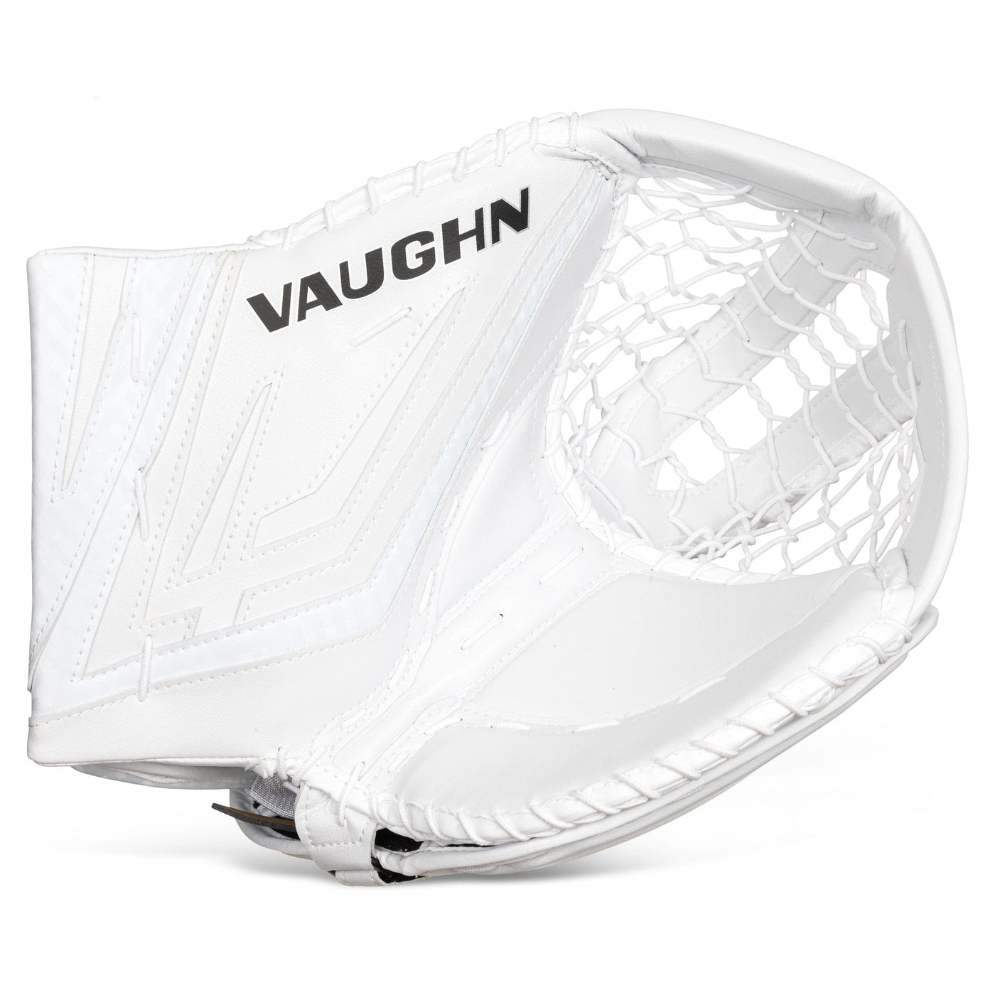 Vaughn Catchers Vaughn Velocity VX1 Pro Senior Goalie Catcher White / Regular - TheHockeyShop
