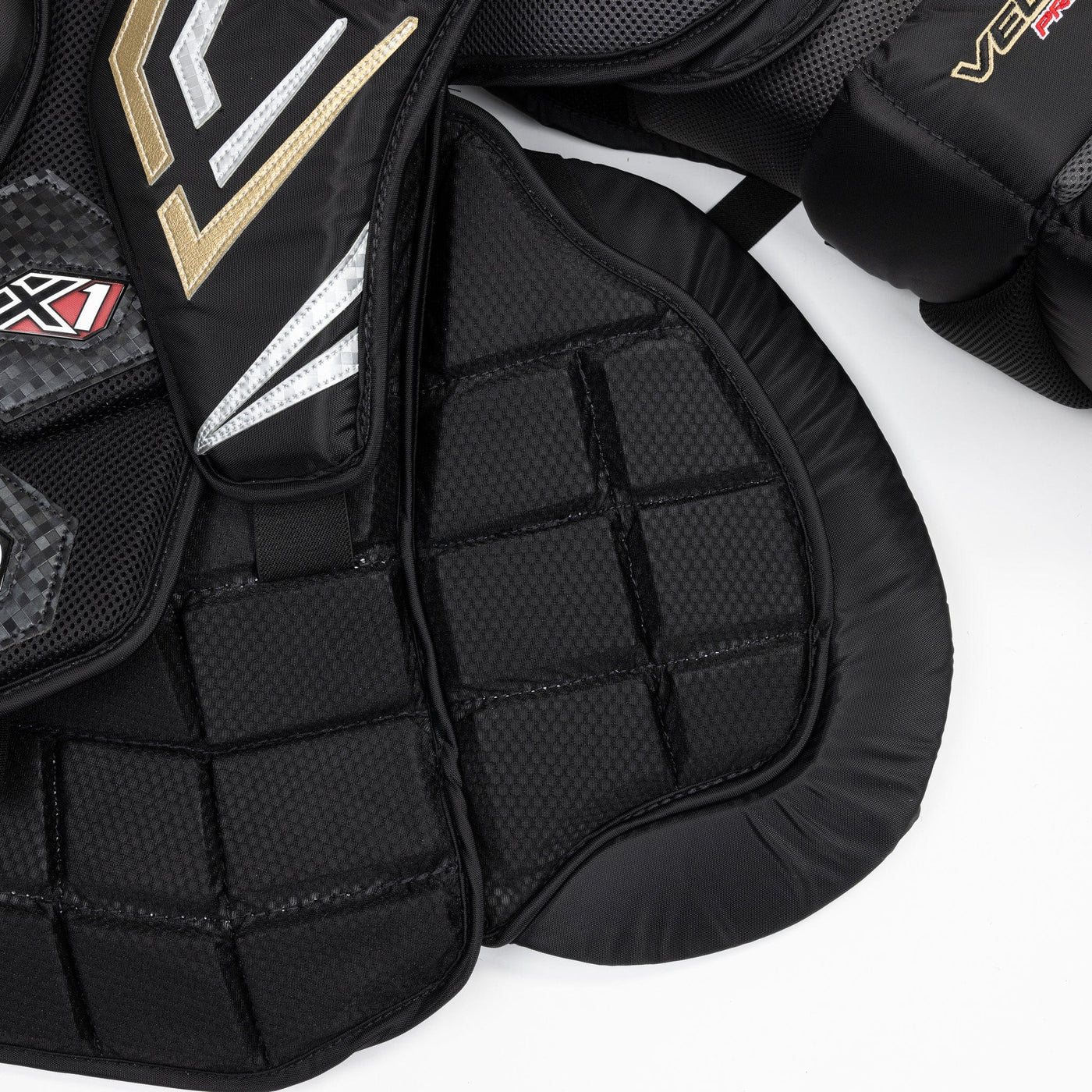 Vaughn Velocity VX1 Pro Carbon Senior Chest & Arm Protector - TheHockeyShop.com