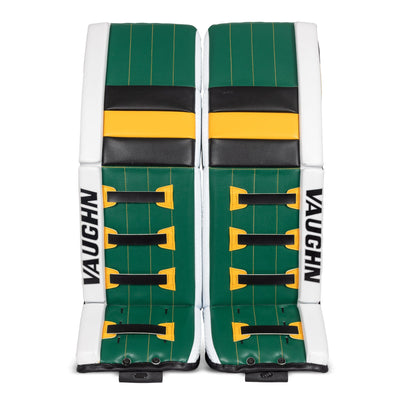 Vaughn Velocity V9 Pro Carbon Senior Goalie Leg Pads - Pro Stock Retro Vintage "Flores" - TheHockeyShop.com