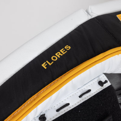 Vaughn Velocity V9 Pro Carbon Senior Goalie Leg Pads - Pro Stock Retro Vintage "Flores" - TheHockeyShop.com