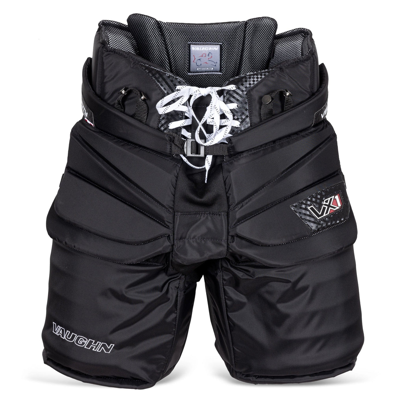 Vaughn Velocity VX1 Pro Carbon Senior Goalie Pants - TheHockeyShop.com