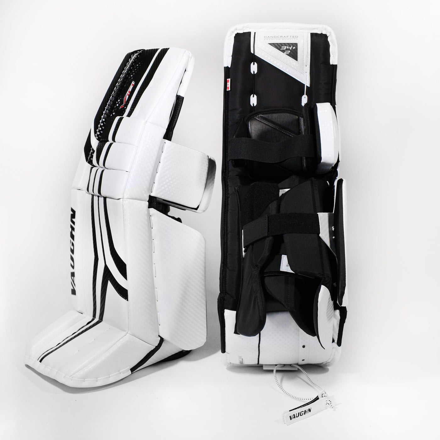 Vaughn Velocity V10 Pro Carbon Senior Goalie Leg Pads - The Hockey Shop Source For Sports