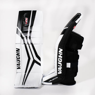 Vaughn Velocity V10 Pro Carbon Senior Goalie Leg Pads - The Hockey Shop Source For Sports