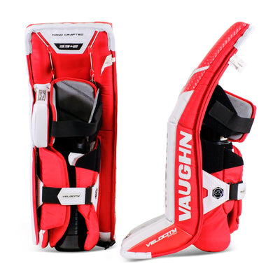 Vaughn Velocity V10 Pro Senior Goalie Leg Pads - USED 33+2 - TheHockeyShop.com