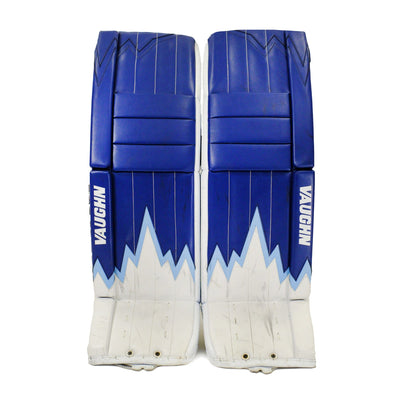 Vaughn Velocity V9 Pro Carbon Senior Goalie Leg Pads - Pro Stock Iceberg Graphic - TheHockeyShop.com