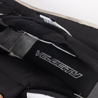 Vaughn Velocity V9 Pro Carbon Senior Goalie Leg Pads - Pro Stock Iceberg Graphic - TheHockeyShop.com