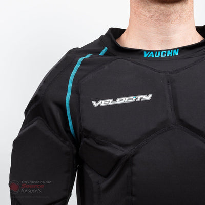Vaughn Velocity V10 Pro Senior Goalie Padded Shirt - The Hockey Shop Source For Sports