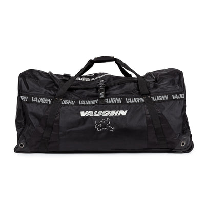 Vaughn Wheeled Goalie Bags Vaughn Velocity VX1 Pro Senior Goalie Wheel Bag Black - TheHockeyShop