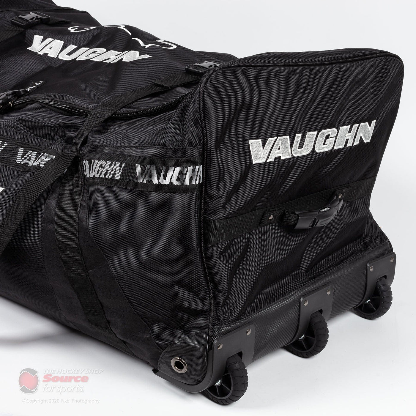 Vaughn Wheeled Goalie Bags Vaughn Velocity VX1 Pro Senior Goalie Wheel Bag Black - TheHockeyShop