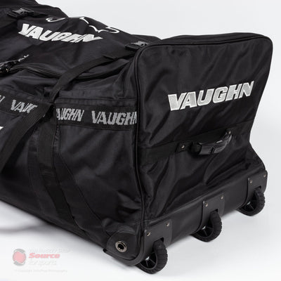 Vaughn Wheeled Goalie Bags Vaughn Velocity VX1 Pro Senior Goalie Wheel Bag Black - TheHockeyShop