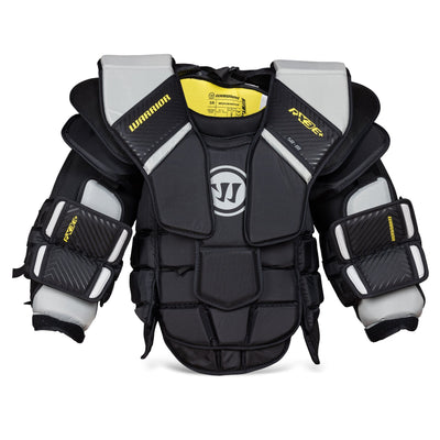 Warrior Chest Protectors Warrior Ritual X3 E+ Senior Chest & Arm Protector Black / Grey / S - TheHockeyShop