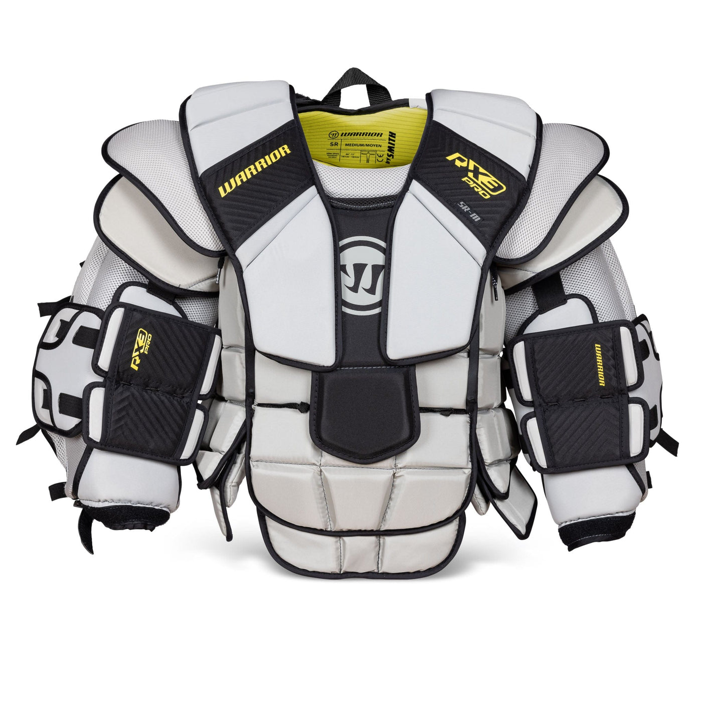 Warrior Chest Protectors Warrior Ritual X3 Pro Senior Chest & Arm Protector Black / Grey / M - TheHockeyShop