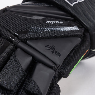 Warrior Gloves Warrior Alpha Deluxe Junior Hockey Gloves - TheHockeyShop