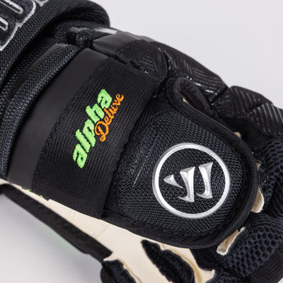 Warrior Gloves Warrior Alpha Deluxe Junior Hockey Gloves - TheHockeyShop