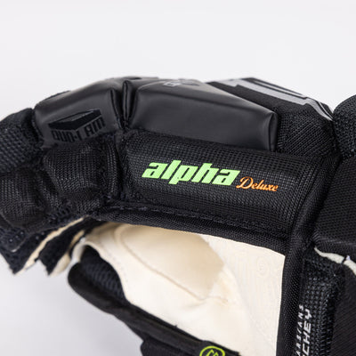 Warrior Gloves Warrior Alpha Deluxe Junior Hockey Gloves - TheHockeyShop